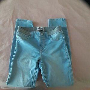 Jordache Girls Rib Waist Skinny Jeans, Slim Size 10